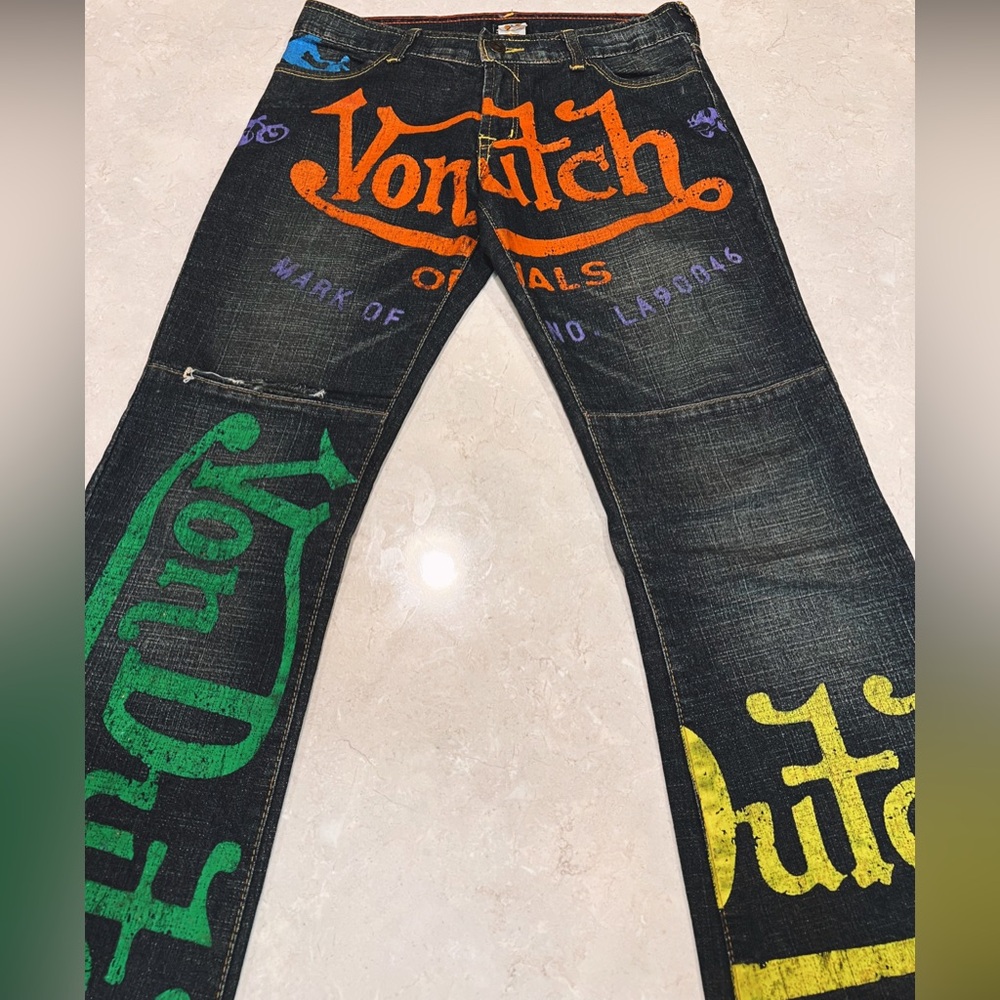 VON DUTCH BOOTCUT VINTAGE JEANS